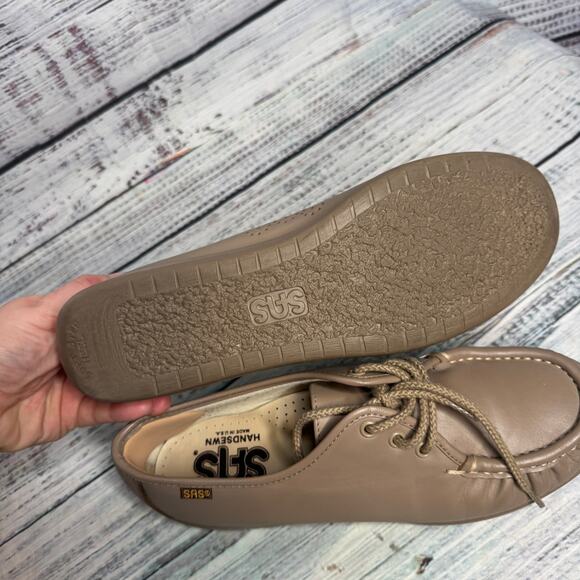 SAS Women's Siesta Oxford Mocha Mocs Loafers Comfort Shoes 8 - Picture 5 of 5